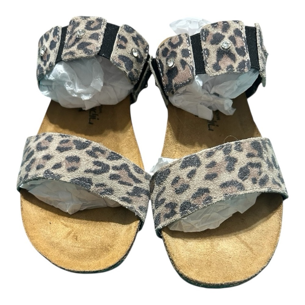 NAOT, Ashley, Leopard Print Women's Sandals - Picture 8 of 11